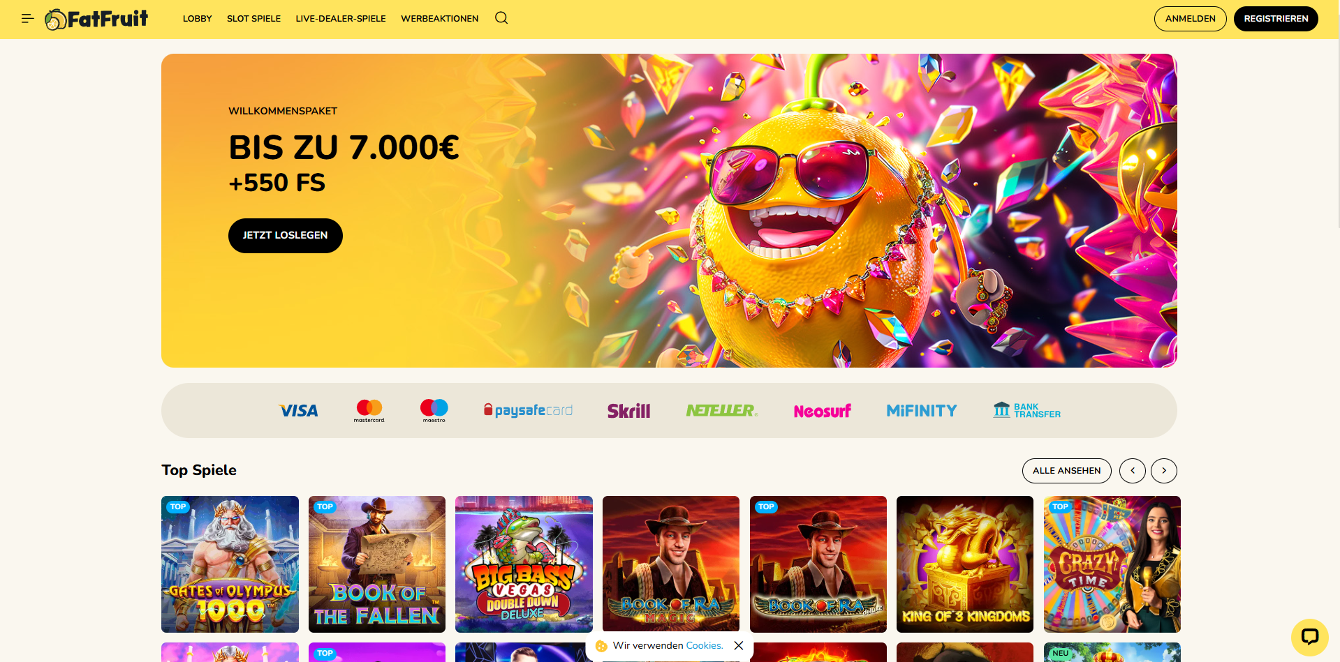 FatFruit Startseite