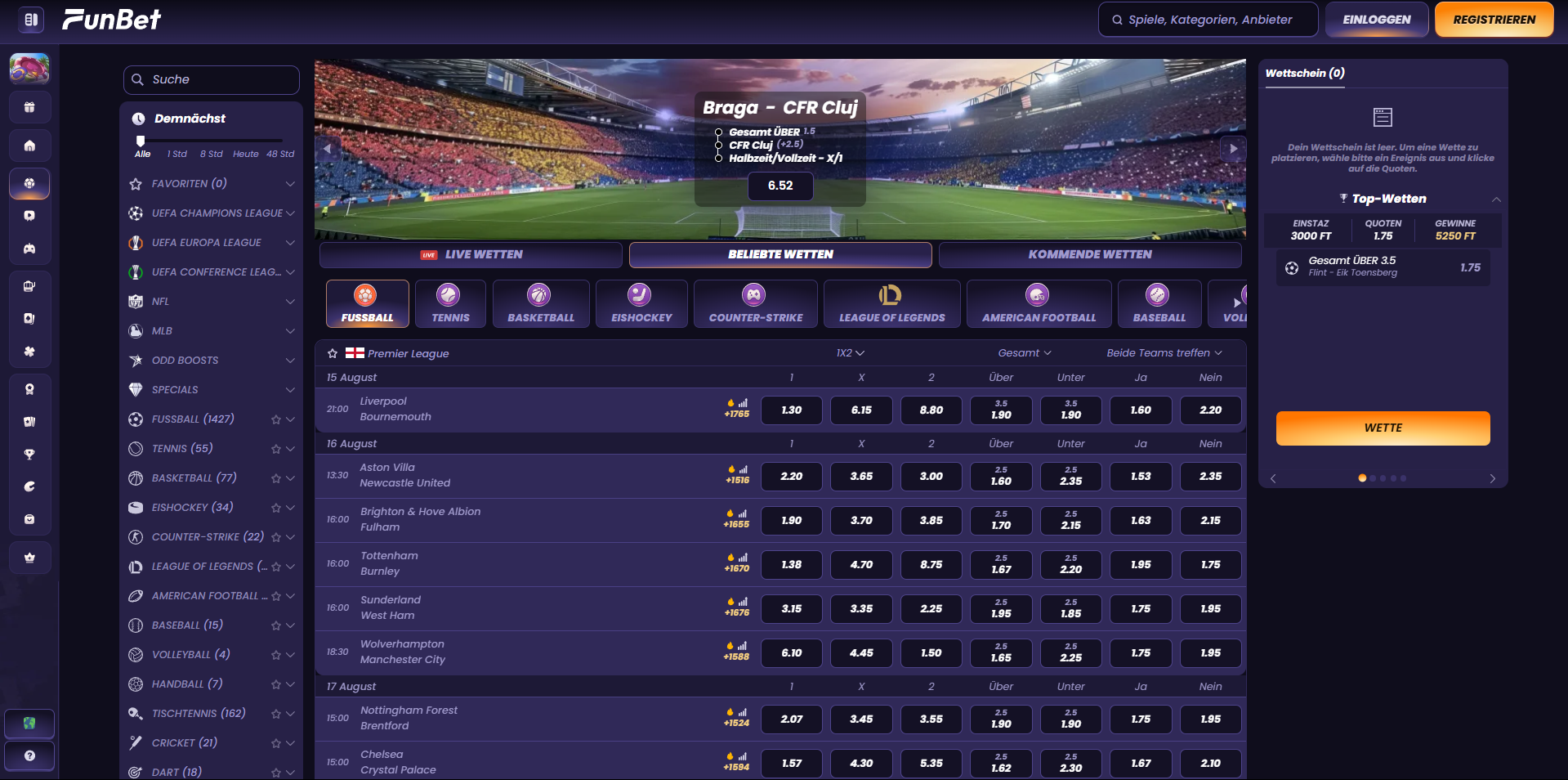 FunBet Sportwetten