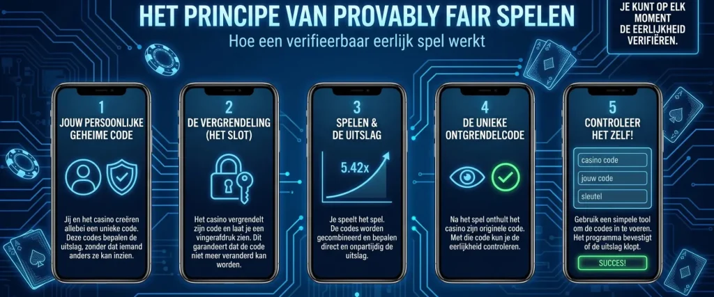 Hoe werkt provably fair spellen
