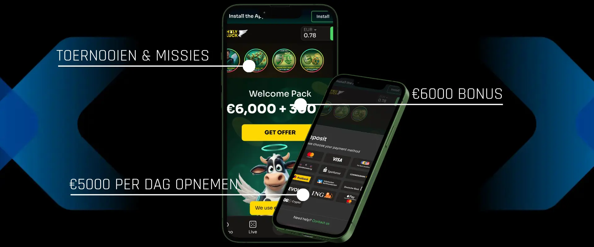 Holy Luck - Beste online casino voor high rollers