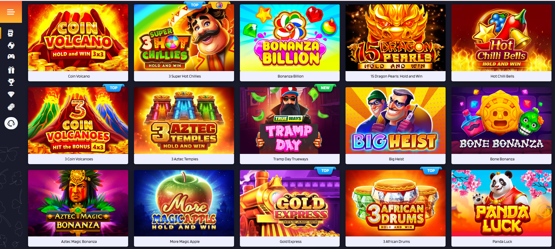 Lucky Mister Casino Games