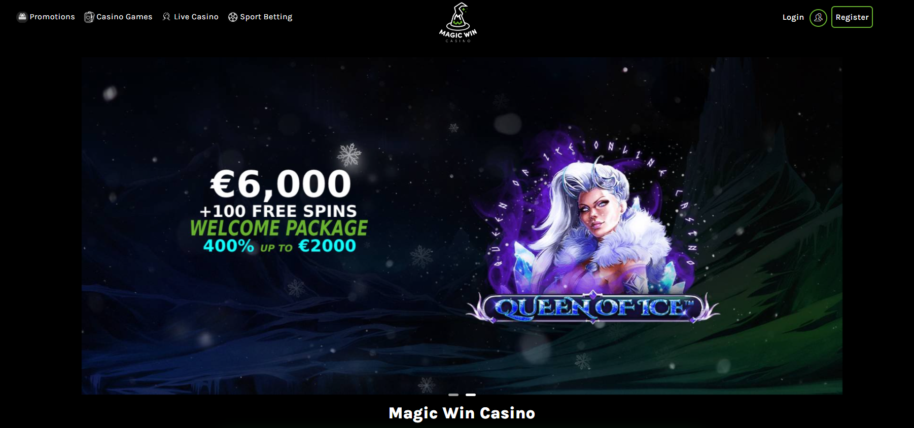 Magic Win Casino Review Welcome Package