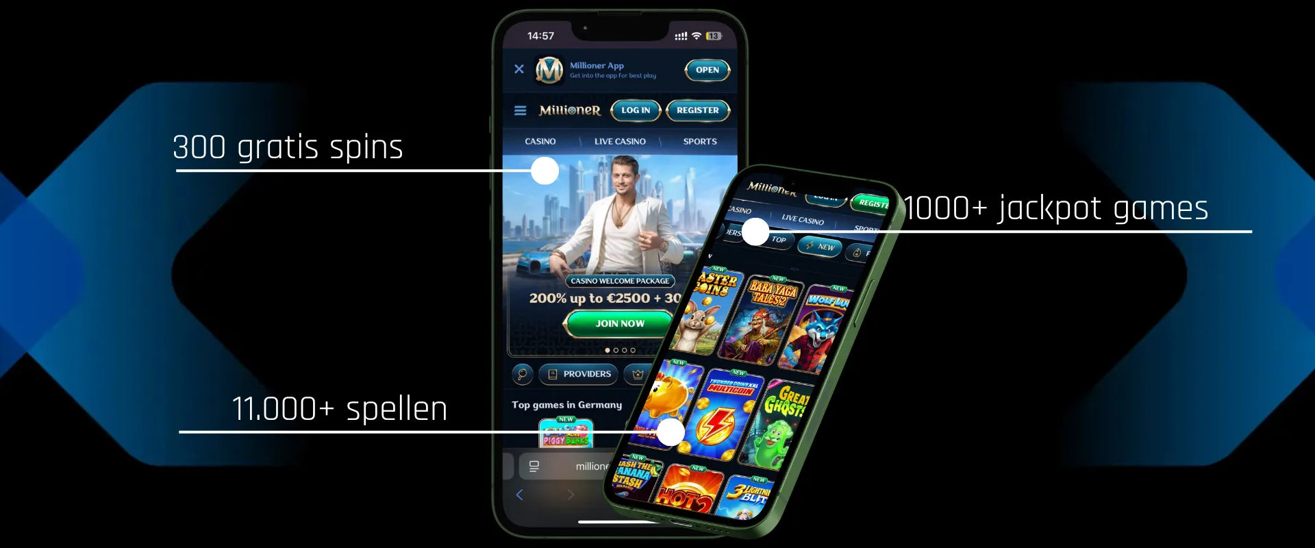 millioner gratis spins
