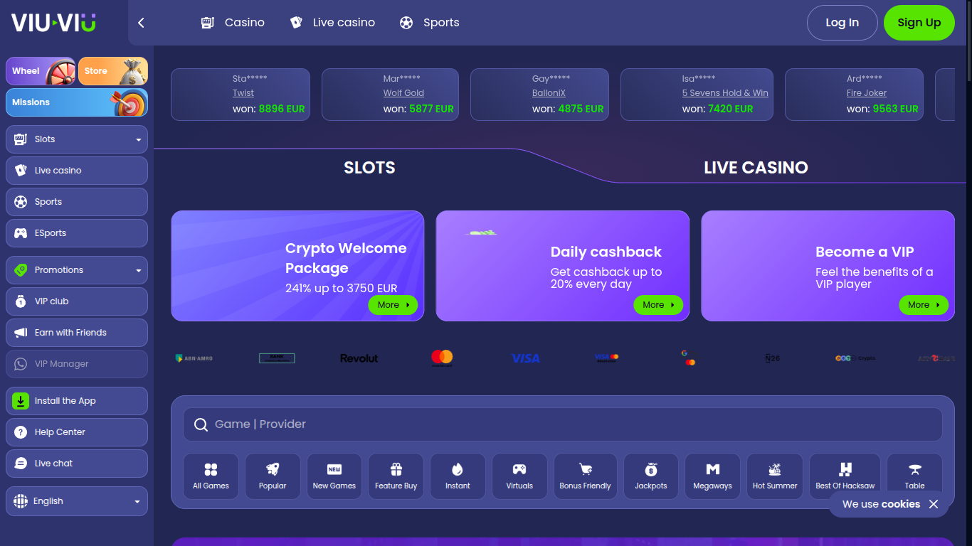 viu-viu casino slots